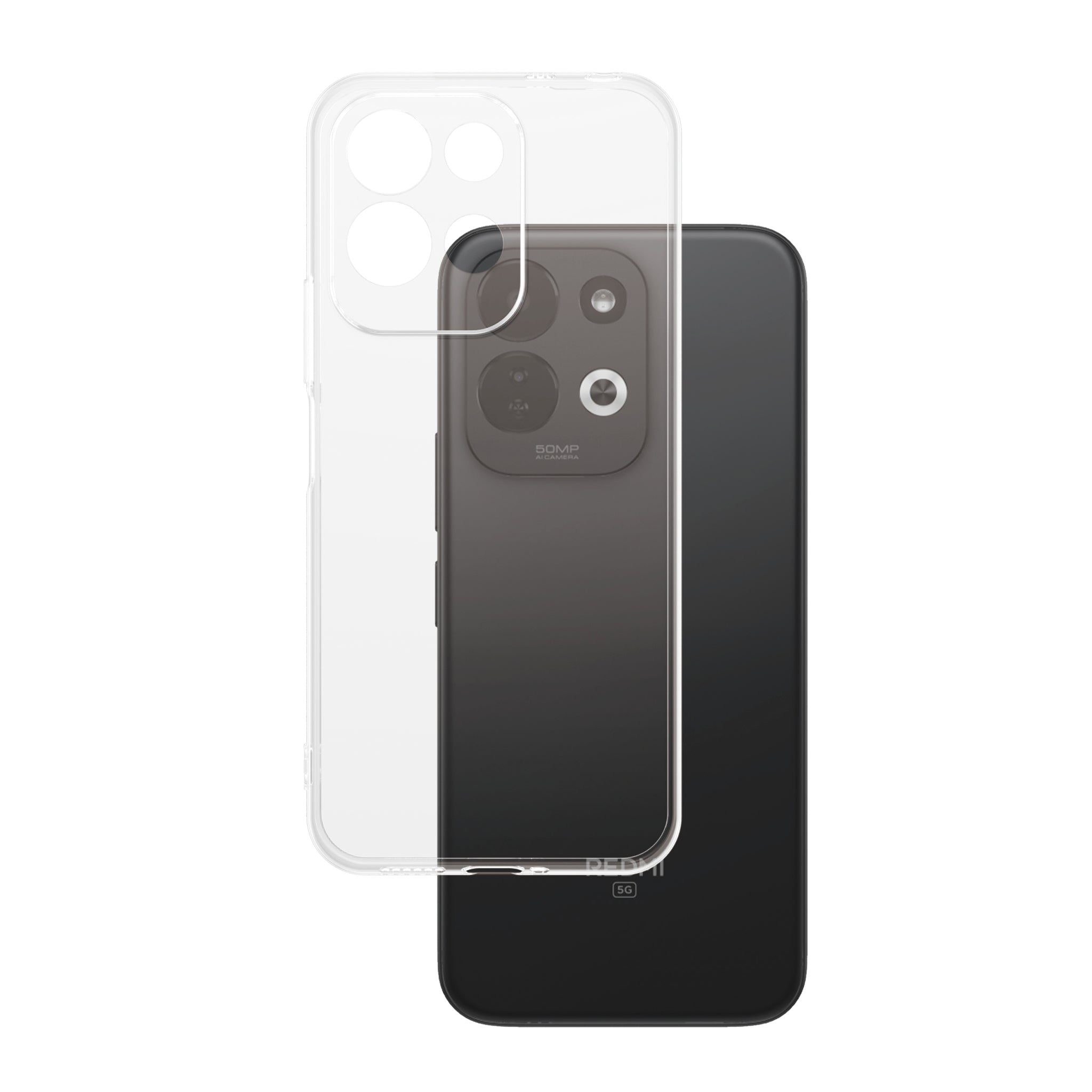 SAFE. by PanzerGlass® TPU Case Transparent Xiaomi Redmi 17 4G | 17 5G